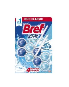 WC blok Bref Power Aktiv, ocean breeze 2x 50g