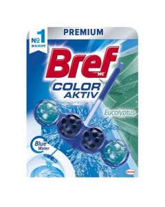 WC blok Bref Color aktiv, eukalyptus, 50g