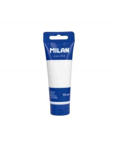 Akrylová barva Milan, 75 ml, bílá