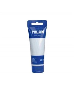 Akrylová barva Milan, 75 ml, stříbrná