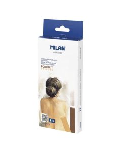 MILAN 6110212PTR MĚKKÉ PASTELY,PORTRÉTOVÉ BOX 12ks