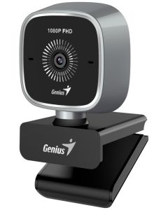 Genius FaceCam 2010,Webkamera, Full HD 1920×1080, 30fps, fixní ostření, mikrofon, USB, USB-C, šedá