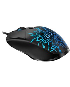 Genius GX GAMING Scorpion M300 Crack,Myš, herní, drátová, optická, 800-2400 DPI, 4 tlačítka, RGB podsvícení, USB,černá