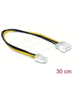 Delock kabel P4 samec to Molex 4 pin samec 30cm