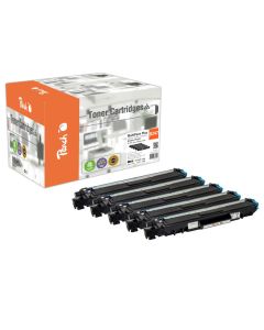 Peach kompatibilní toner Brother TN-247 MultiPack, bk, c, m, y