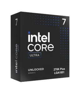 Intel Core Ultra 7 processor 270K Plus up to 5.50 GHz/24C/24T,36MB Cache/Intel Graphics/LGA1851