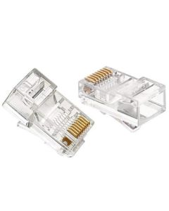 PremiumCord Konektor RJ45 8pinů UTP Cat5e na lanko (licna), balení 100ks