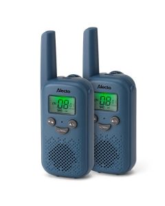 Nedis Alecto FR10BU - Sada vysílaček | Až 6 km | 8 Kanálů | PTT / VOX | 2 Kusy | Modrá