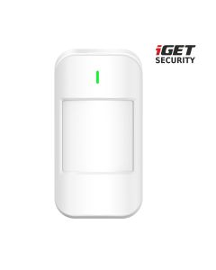 iGET SECURITY MP1 - Bezdrátový pohybový PIR senzor pro alarm iGET SECURITY M6, nastavitelná citlivost, nedetekuje zvíře 