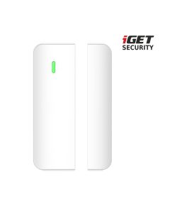 iGET SECURITY MP4 - Bezdrátový magnetický senzor pro dveře/okna pro alarm iGET SECURITY M6, výdrž baterie až 5 let