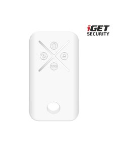 iGET SECURITY MP5 - Dálkové ovládání (klíčenka) pro alarm iGET SECURITY M6, výdrž baterie až 5 let