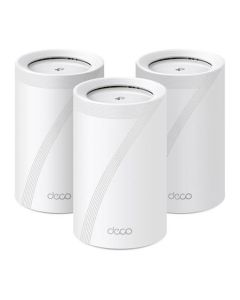TP-Link Deco BE65-POE(3-pack) BE9300 Třípásmový systém Mesh WiFi 7 pro celou domácnost, 4x 2.5GLAN, USB, 2,4/5/6GHz