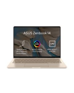 ASUS Zenbook 14 -  Ryzen AI 5 330/16GB/512GB SSD/14"/WUXGA/OLED/2y PUR/Win 11 Home/béžová
