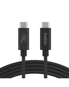 Belkin CONNECT USB4 kabel 240 W, 20 Gb/s, 2m