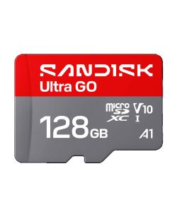 SanDisk Ultra GO microSDHC UHS-I Card 128GB MicroSD 190MB/s Read Full HD video