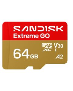 SanDisk Extreme GO MicroSD UHS-I 64GB 170MB/s(R) / 80MB/s(W)