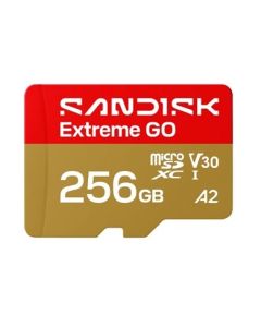 SanDisk Extreme GO MicroSD UHS-I 256GB 240MB/s(R) / 160MB/s(W)