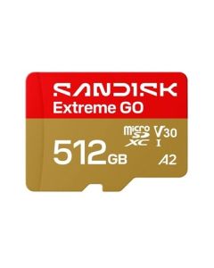 SanDisk Extreme GO MicroSD UHS-I 512GB 240MB/s(R) / 160MB/s(W)