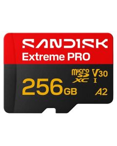 SanDisk Extreme PRO microSD UHS-I 256GB 250MB/s(R) / 170MB/s(W)