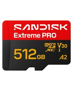 SanDisk Extreme PRO microSD UHS-I 512GB 250MB/s(R) / 170MB/s(W)
