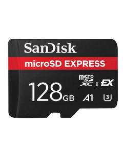 SanDisk Express microSD Card 128GB, Up to 880MB/s Read, Up to 480MB/s Write, 100MB/s Sustained Write, U3, C10 