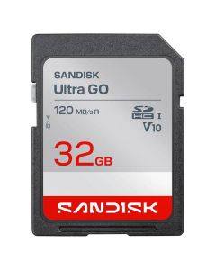 SanDisk Ultra GO SDHC UHS-I Card 32GB SD 120MB/s Read Full HD video