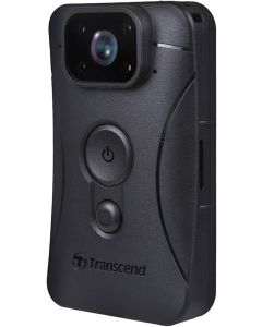 Transcend DrivePro Body 10D osobní kamera, Full HD 1080p, infra LED, 64GB karta, microSD slot, USB C, IPX4, černá