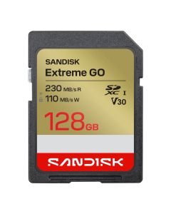 SanDisk Extreme SD UHS-I 128GB SD 230MB/s(R) / 110MB/s(W)