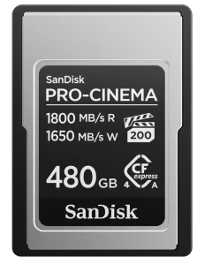 SanDisk PRO-CINEMA CFexpress Type A Card 480GB