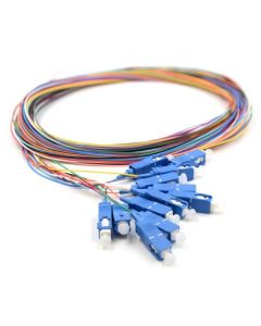 OPTIX LC/APC Optický pigtail 09/125 2m 12ks barevné G657A EASY STRIP