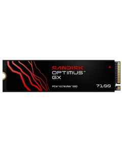 SANDISK OPTIMUS GX 7100 SSD NVMe 4TB PCIe, Gen4, (R:7000, W:6700MB/s)