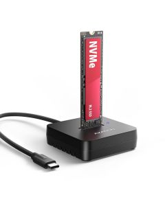 AXAGON ADSA-M2C11L, USB-C 10Gbps dokovací stanice pro 1× M.2 NVMe SSD