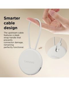Lenovo Slim USB-C 3.2 Hub; 1x HDMI, 1x USB-A, 1x USB-C out, 1x USB-C in