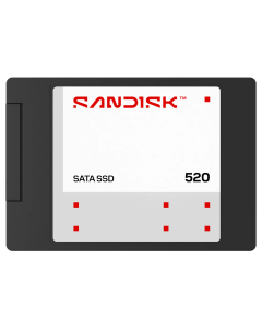 SANDISK 520 SATA III, 4TB, SSD disk 2,5", TLC 3D NAND, R:560MB/s, W:525MB/s