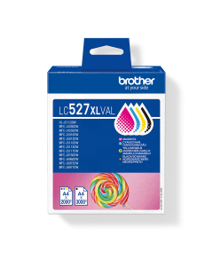 Brother LC527XLVAL  (inkoust sada, 2000/3000 str.)