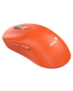Genius NX-8260S BT, Myš, bezdrátová, optická, 2400DPI, 6 tlačítek, tichá, dobíjecí, Copilot, Bluetooth + 2,4 GHz, oranžová