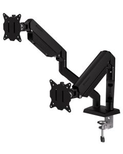 Endorfy Atlas GS Double,Držák, VESA, stolní, pro dva monitory, úhlopříčka až 32", nosnost 2× 10kg,plynová pružina