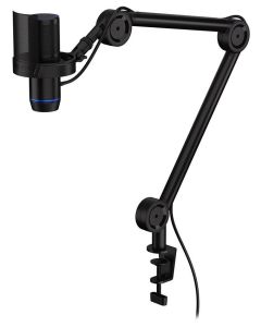 Endorfy Solum 2 Boom Arm,Mikrofon, kondenzátorový, kardioidní, rameno, pop-up filtr, dotykové ztlumení, LED signalizace,