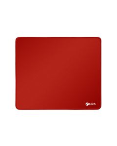 C-TECH podložka pod myš MP-01, červená, 320x270x4mm, obšité okraje