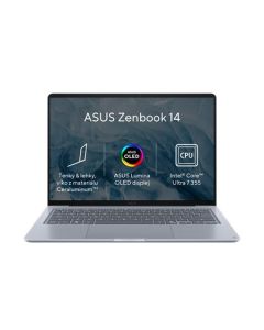 ASUS Zenbook 14 - Ultra 7 355/24GB/512GB SSD/14"/WUXGA/OLED/2y PUR/Win 11 Home/modrá