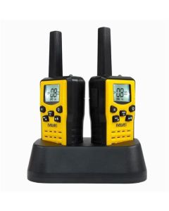 EVOLVEO FreeTalk 2W, PMR vysílačka s výkonem 0,5 a 2W, žlutočerná