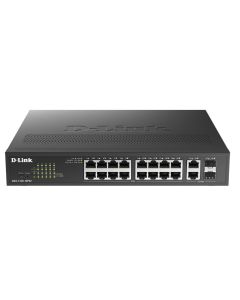D-Link 18-Port Gigabit PoE Easy Smart Switch, DGS-1100-18PV2