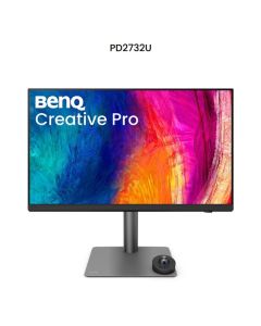 BenQ LCD PD2732U 27" IPS/4K/5ms/400 nitů/DP/HDMI/2xUSB-C/3xUSB 3.0/Mini USB/Thunderbolt 4/Adobe RGB - pro DTP, designery