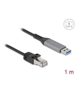 Delock USB LAN kabel z rozhraní USB Typ-A na RJ45 Gigabit Ethernet, 1 m
