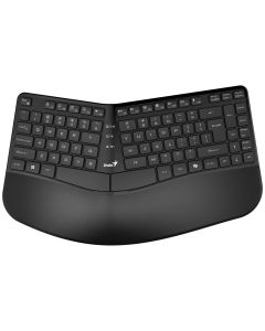 Genius Ergo KB-7000BT Klávesnice, bezdrátová, ergonomická, Bluetooth, 2,4GHz, USB, CZ+SK layout, Copilot klávesa,černá