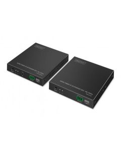 DIGITUS Sada optického HDMI extenderu 4K/60 Hz, 40 km / 300 m, černá