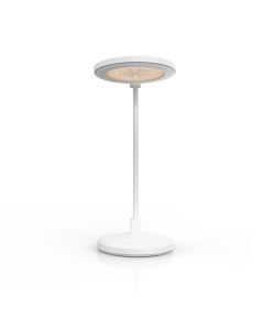 Nedis LTLRM11WT - LED Stolní lampa | Stmívatelné | Integrované zrcadlo | 3 Režimy Světla | Dotykové funkce | Bílá