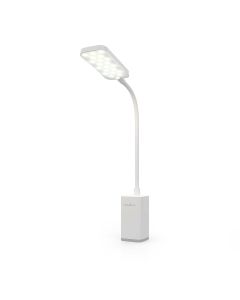 Nedis LTLR10WT - LED Stolní lampa| Stmívatelné | 1 Světelný režim | Dotykové funkce | Bílá