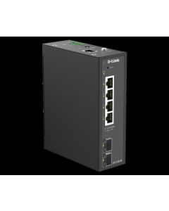 D-Link DIS-210G-06 6-Port Industrial Gigabit Smart Managed Switch with 2 SFP
