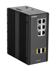 D-Link DIS-300G-8PSW Industrial Gigabit Managed PoE Switch with SFP slots